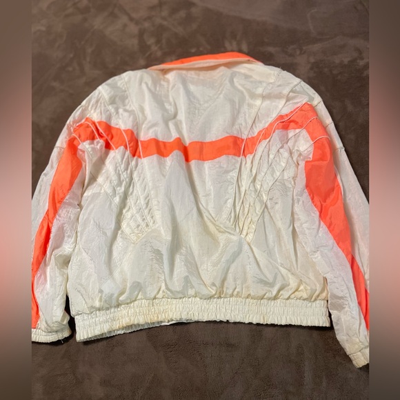 Vintage Jackie Vital Men’s XL Orange/White Jogging Set - Picture 4 of 13
